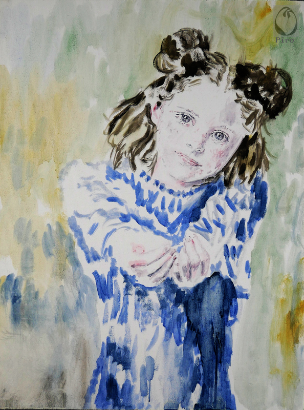 oil on canvas - olio su tela di Piro